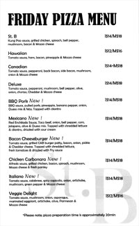tower pizza huonville menu
